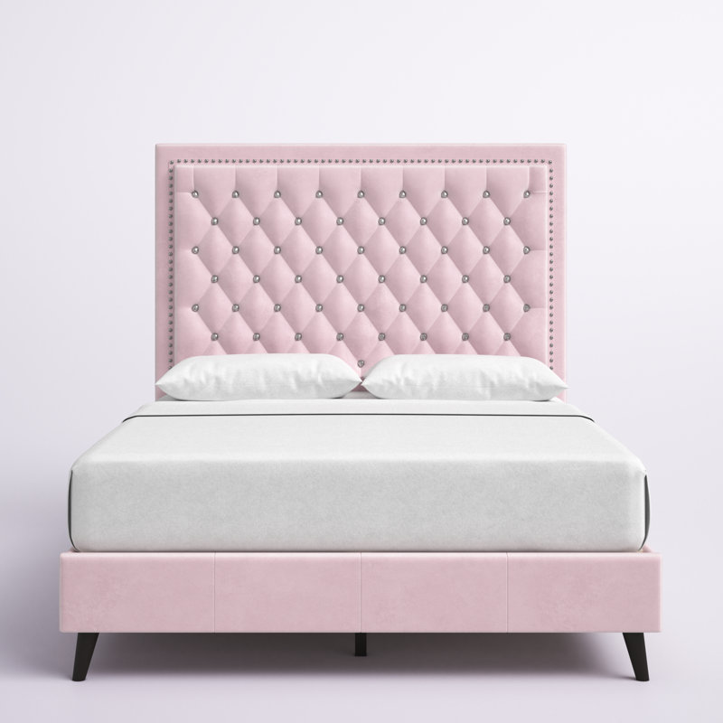 Etta Avenue™ Janiya Upholstered Platform Bed & Reviews Wayfair